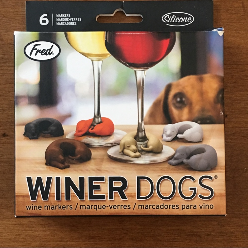 Fred “Winer Dogs” Wine Markers